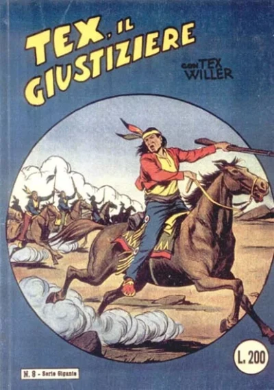 Cover of Tex, il Giustiziere