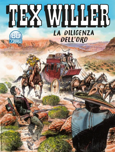 Cover of La diligenza dell'oro