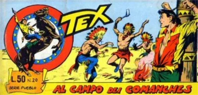Cover of Al Campo dei Comanches