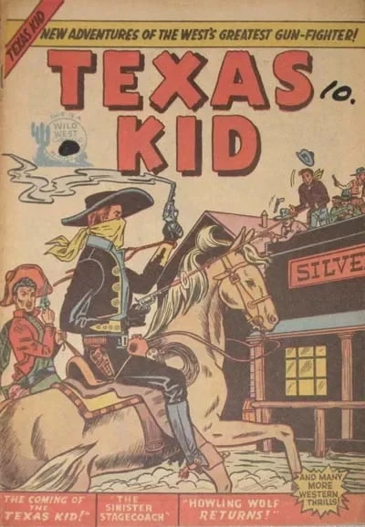 Cover of The Coming of the Texas Kid!