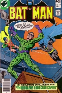 The 1,001 Clue Caper or Why Did the Riddler Cross the Road?