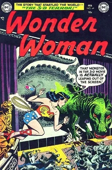 Cover of The 3-D Terror!