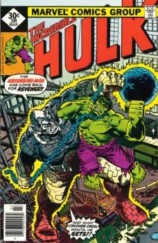 Cover of The Absorbing Man is Out for Blood!