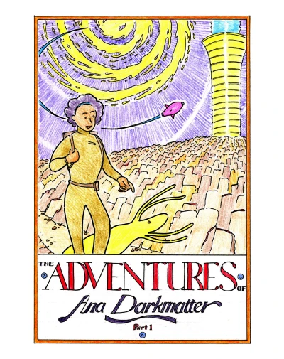 Cover of Ana Darkmatter and the Empire of the Night