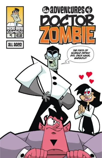 Cover of The Adventures of Doctor Zombie #1