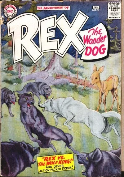 Cover of Rex vs. The Wolf King