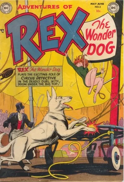 Cover of Rex-Circus Detective / Winged Fury / The Candid Camera Dog