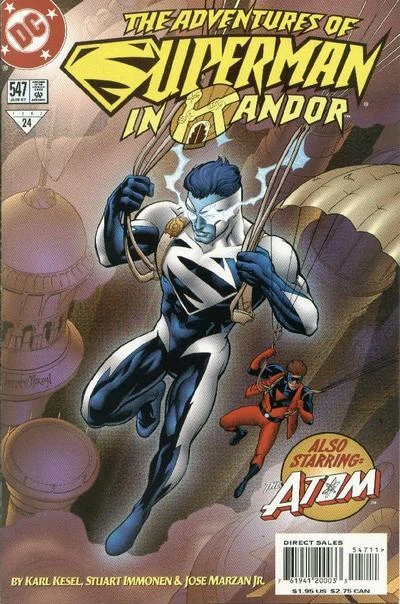Cover of The Adventures of Superman in Kandor : Also Starring: Atom