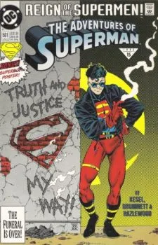 Cover of The Adventures of Superman....When He Was A Boy!