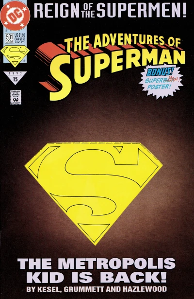 Cover of The Adventures of Superman....When He Was A Boy!