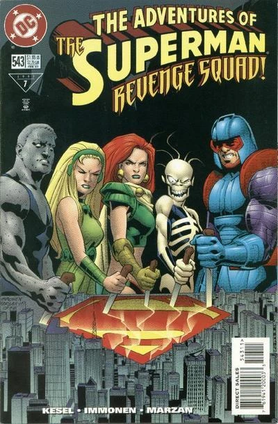 Cover of The Adventures of the Superman Revenge Squad!