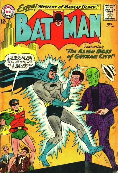 Cover of The Alien Boss of Gotham City