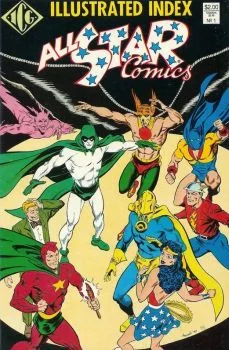 Cover of Illustrated Index All Star Comics