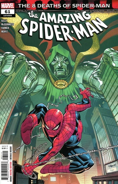 Cover of The 8 Deaths of Spider-Man, Part 1: Inevitable Attraction