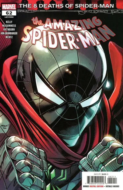 Cover of The 8 Deaths of Spider-Man, Part 2: Out of Space