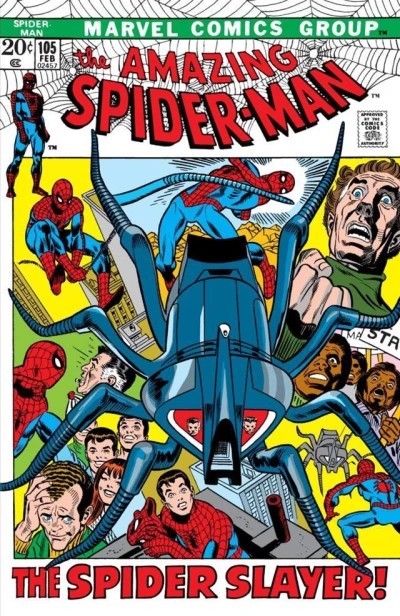 Cover of The Spider Slayer