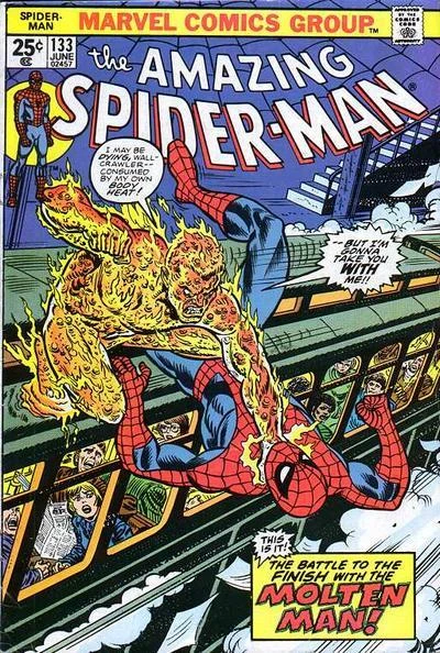 Cover of The Molten Man Breaks Out