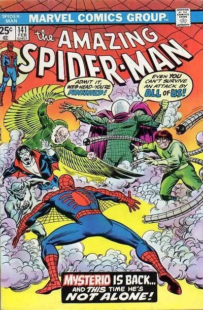 Cover of The Man's Name Appears to Be Mysterio