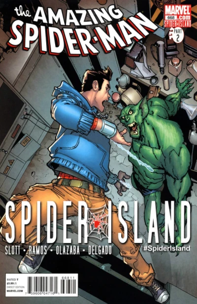 Cover of Spider-Island Part Two: Peter Parker The Unspectacular Spider-Man