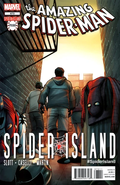 Cover of Spider-Island, Epilogue: The Naked City