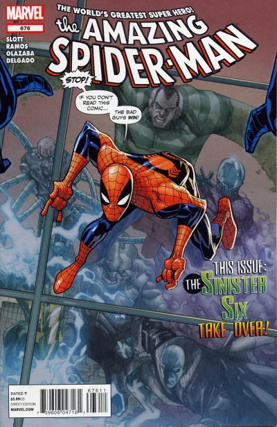 Cover of The Sinister Six in 'Tomorrow the World!'