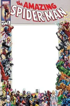 Cover of J. Scott Campbell Exclusive Blank Variant