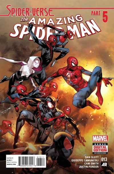 Cover of Spider-Verse Part 5: Spider-Men: No More