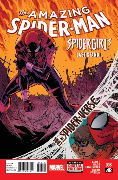 Cover of Ms.Adventures In Babysitting; Edge of Spider-Verse: My Brother's Keeper
