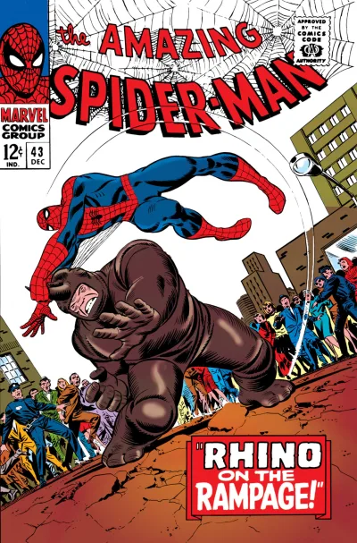 Cover of Rhino on the Rampage!