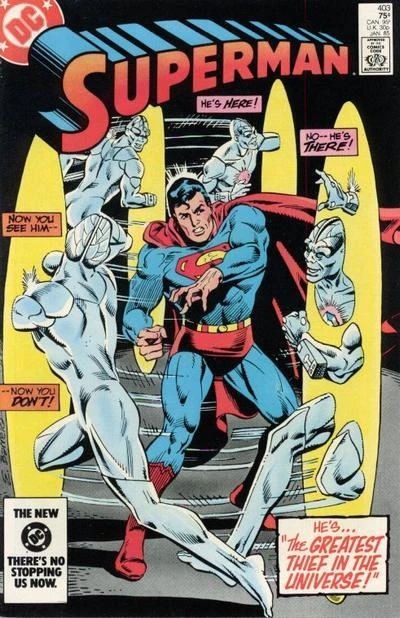 Cover of The Greatest Thief in the Universe!; Clark Kent -- Super-Hero from Krypton!