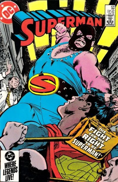 Cover of The Fight for the Right to be Superman!; Can You Stump Superman?