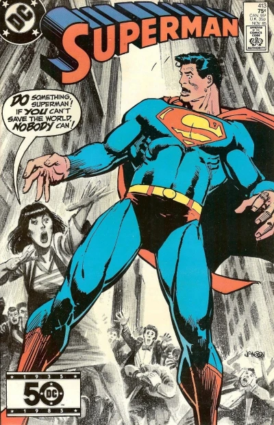 Cover of Superman -- Your World is Mine!