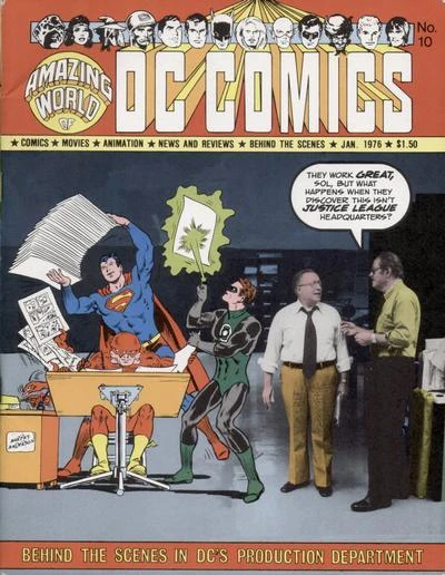 Cover of Behind the Scenes in DC's Production Department