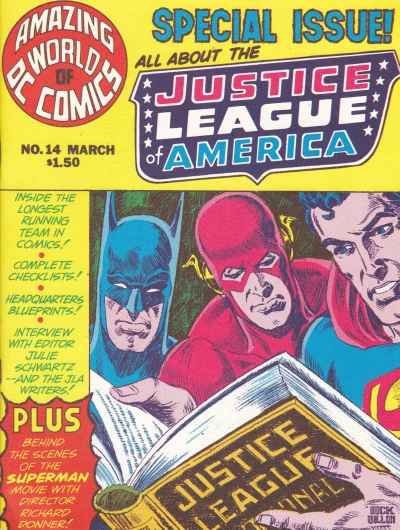 Cover of Special Issue! All About the Justice League of America