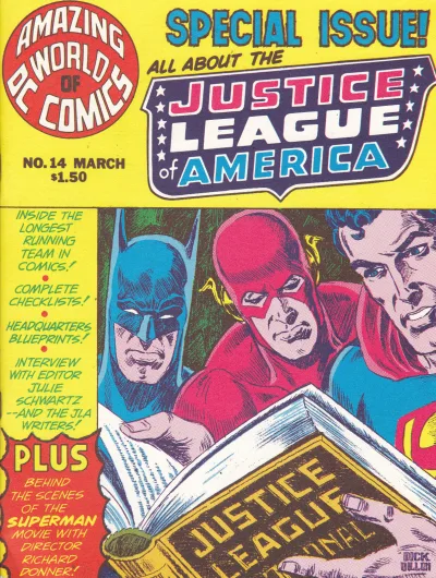 Cover of Special Issue! All About the Justice League of America