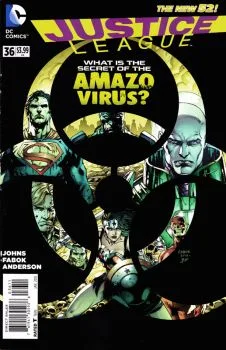 Cover of The Amazo Virus, Chapter One: Quarentined