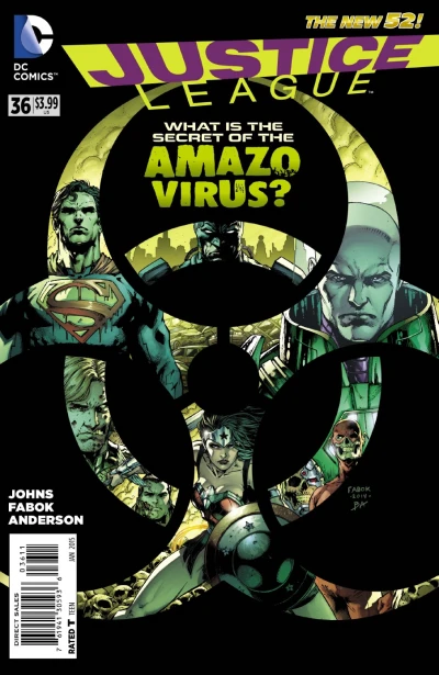Cover of The Amazo Virus, Chapter One: Quarentined