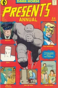 The American / Wacky Squirrel / Delia and Celia / Bob the Alien / Concrete / Bacchus / Zone / Race of Scorpions