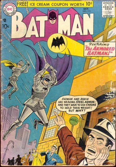 Cover of The Armored Batman