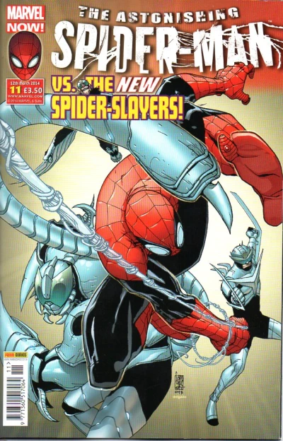 Cover of The Astonishing Spider-Man vs. The New Spider-Slayers!