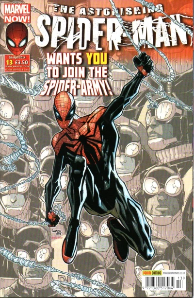 Cover of The Astonishing Spider-Man Wants You to Join the Spider-Army!