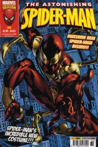 Spider-Man's Incredible New Costume!!!