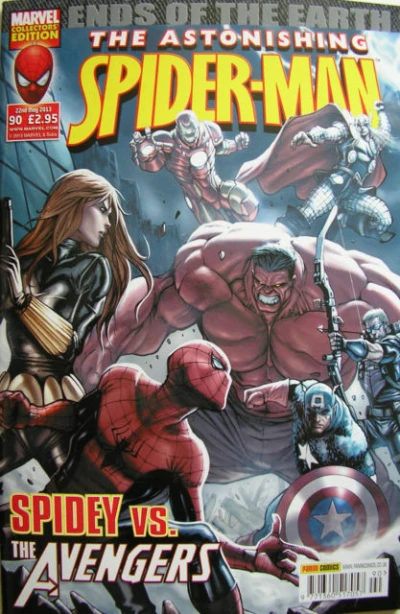 Cover of Spidey vs. The Avengers