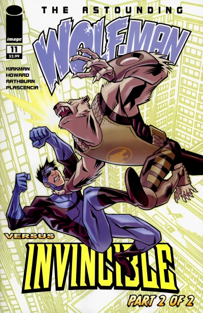 Cover of Astounding Wolfman V. Invincible, Pt. 2