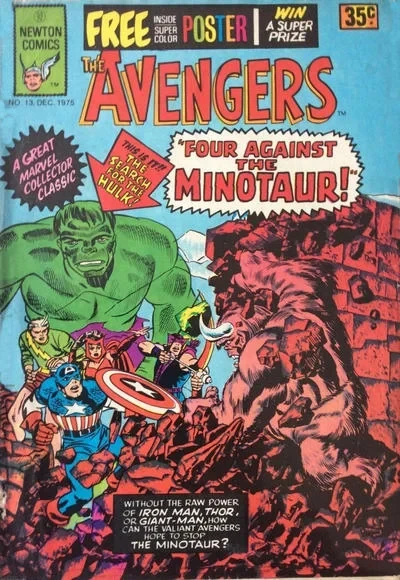 Cover of Four Against the Minotaur!