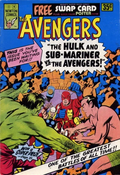 Cover of The Hulk and Sub-Mariner vs. the Avengers!