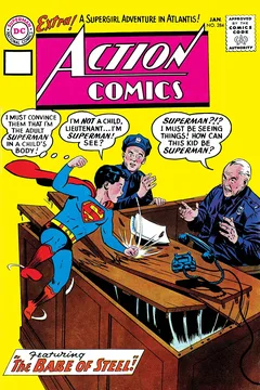 The Babe of Steel!; The Strange Bodies of Supergirl!