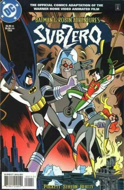 Cover of Batman and Robin Adventures: Sub-Zero