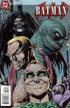 Cover of Riddle of the Jinxed Sphinx, Workin' my way back to you, The first cut is the deepest: the secret orgin of Mr. Zsasz
