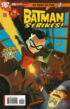 Cover of While the Bat's Away: Robin Hits the Scene!